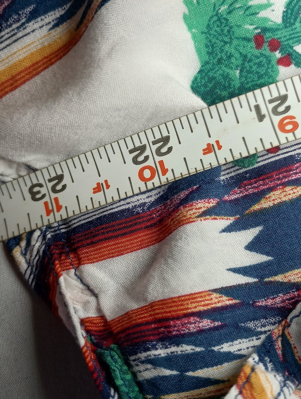 Wrangler Retro Aztec Cowgirl Southwest Pearl Snap Blouse Southern Gorpcore Top S - Picture 6 of 6